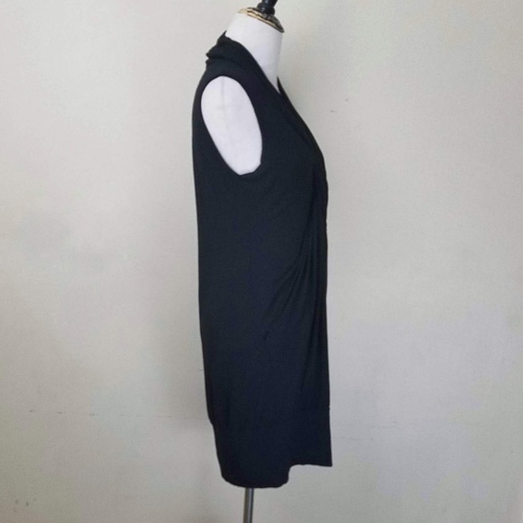 Nicol Caramel Black Maternity Dress - Picture 3 of 5